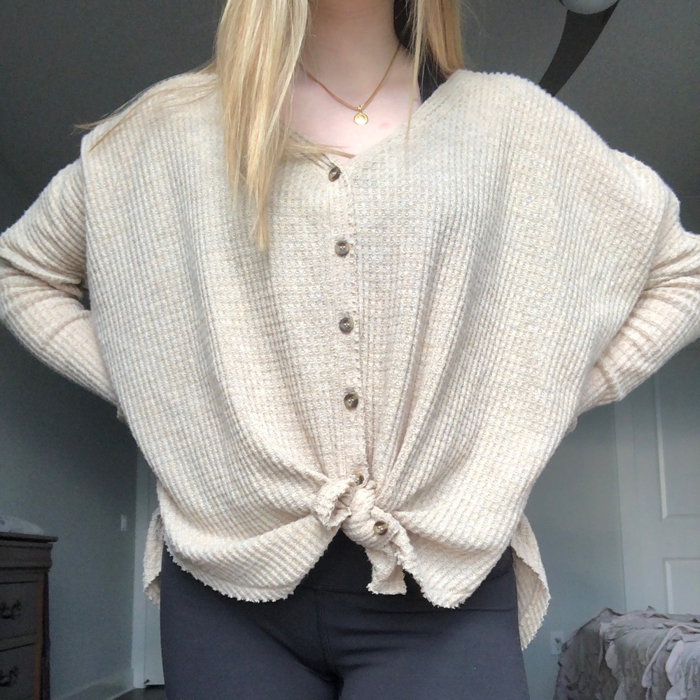 Urban Outfitters Waffle Knit